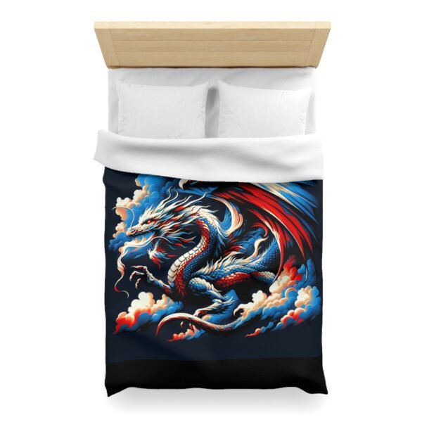Dragon-Inspired Microfiber Duvet Cover | Fantasy Home Decor, Gift for Dragon Lovers, Cozy Bedding, Bedroom Makeover, Dragon Art - Image 23