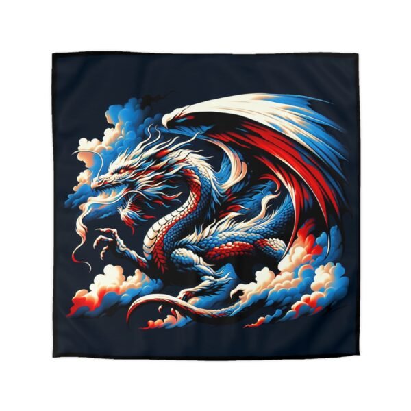 Dragon-Inspired Microfiber Duvet Cover | Fantasy Home Decor, Gift for Dragon Lovers, Cozy Bedding, Bedroom Makeover, Dragon Art - Image 10