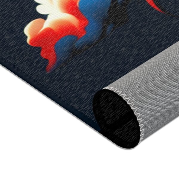 Dragon Design Area Rug | Bohemian Home Decor, Living Room Mat, Fantasy Carpet, Gift for Dragon Lovers, Unique Floor Covering - Image 9