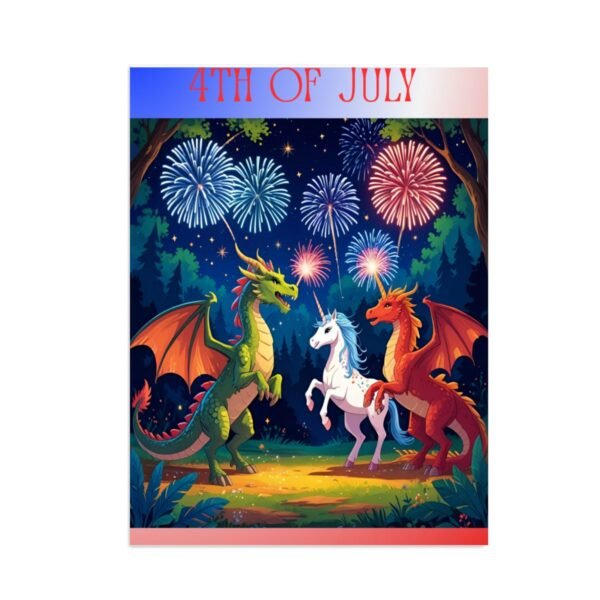 DIY Diamond Painting no Frame (3:4) July 4th Myth Friends - Image 2