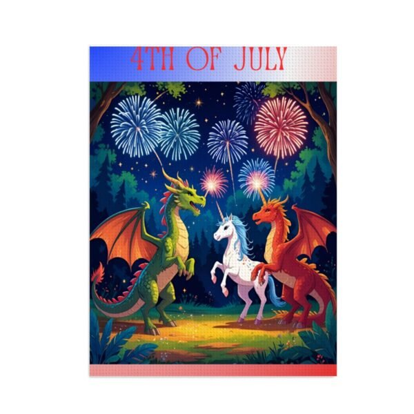 DIY Diamond Painting no Frame (3:4) July 4th Myth Friends