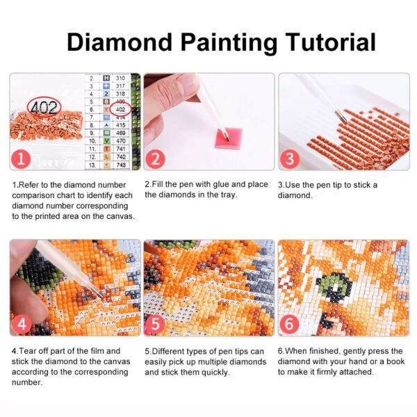 DIY Diamond Painting no Frame (3:4) July 4th Myth Friends - Image 6